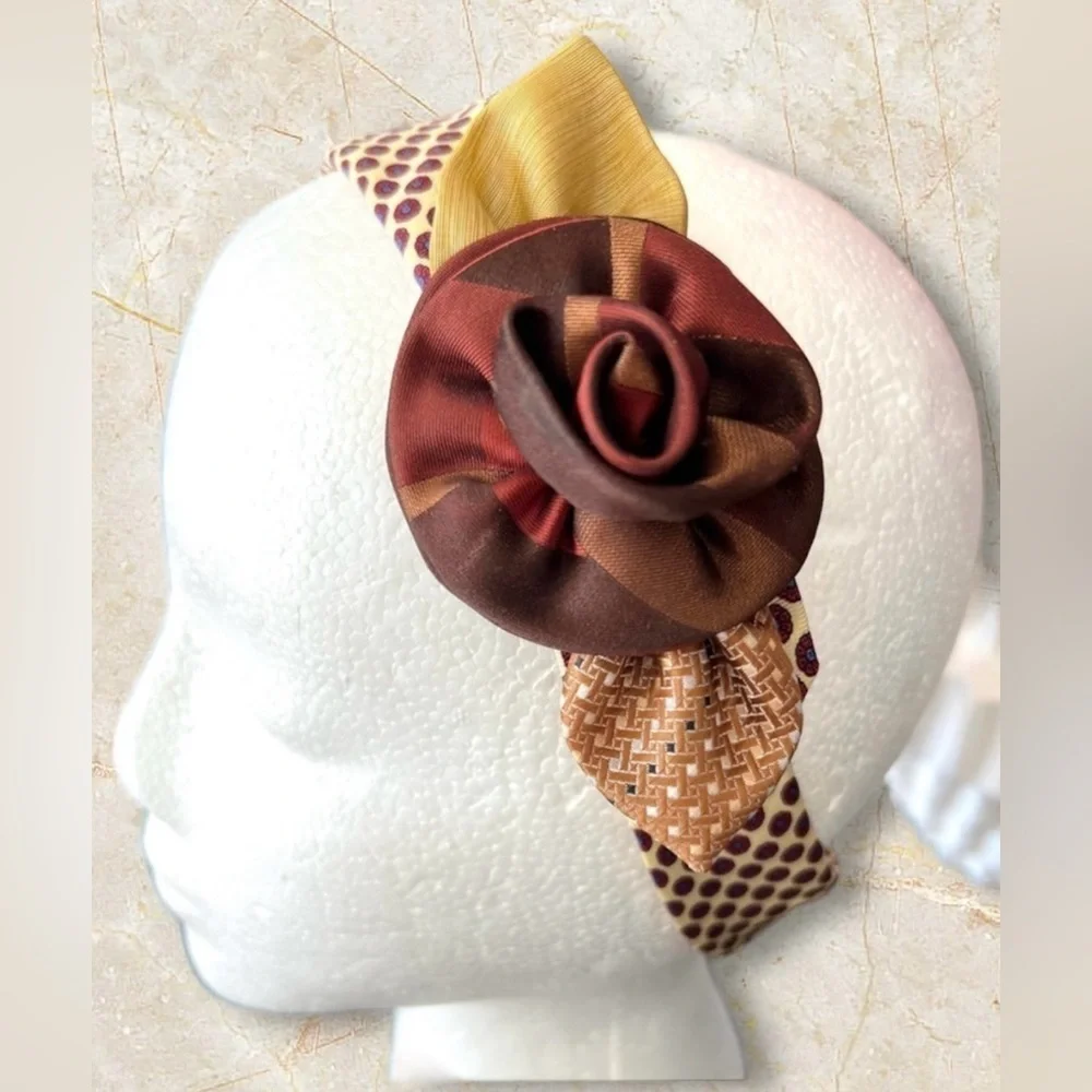 Recycled Men’s Tie Headband